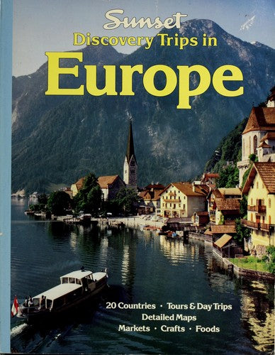 Discovery trips in Europe (A Sunset travel book ; 5) cover