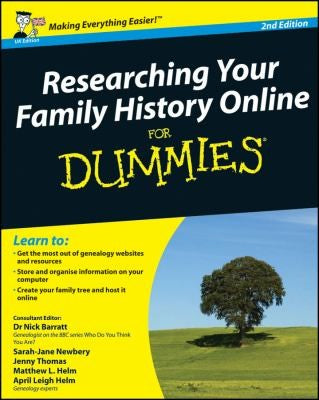 Researching Your Family History Online for Dummies: Uk Edition cover