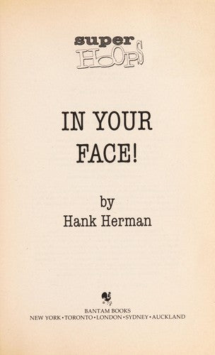 In Your Face! (Super Hoops) cover
