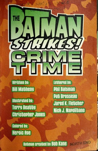 The Batman Strikes, Vol. 1: Crime Time cover