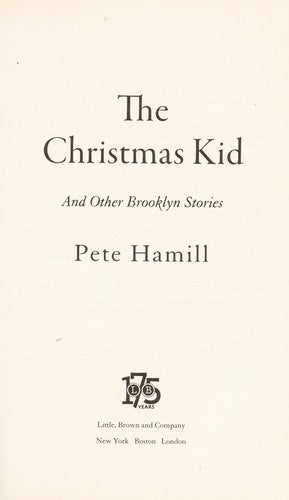 The Christmas Kid: And Other Brooklyn Stories cover