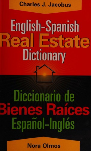 English-Spanish Real Estate Dictionary cover