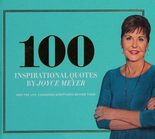 ?? 100 Inspirational Quotes by Joyce Meyer ???? and the Life-Changing Scriptures Behind Them ?? cover