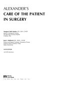 Alexander's Care of the Patient in Surgery cover