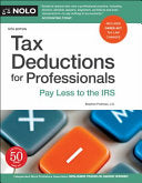 Tax Deductions for Professionals: Pay Less to the IRS cover