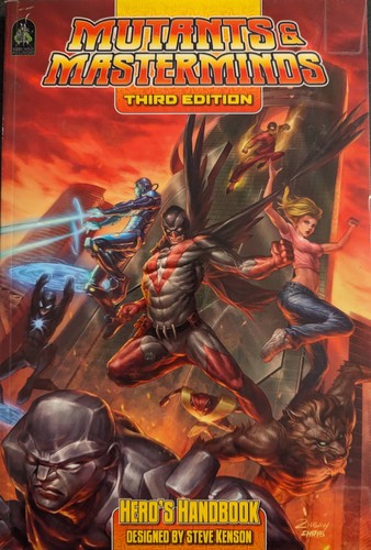Mutants & Masterminds Heros Handbook cover