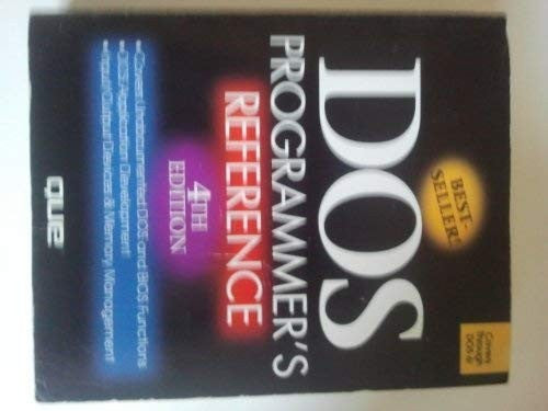 DOS Programmer's Reference cover
