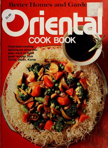 Better Homes and Gardens Oriental Cook Book cover