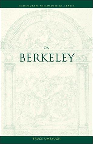 On Berkeley (Wadsworth Philosophers Series) cover