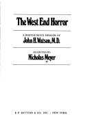 The West End Horror: A Posthumous Memoir of John H. Watson, M.D. cover