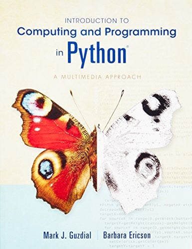 Introduction to Computing and Programming in Python (3rd Edition) cover