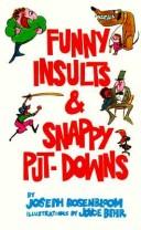 Snappy Put-Downs & Funny Insults cover