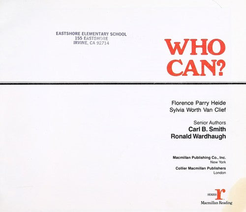 Who Can? cover
