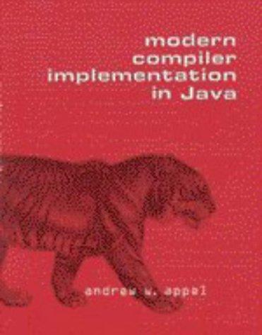 Modern Compiler Implementation in Java cover