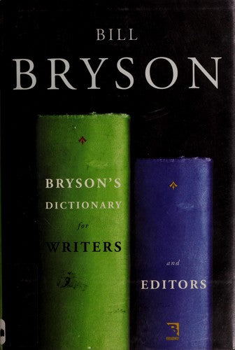 Bryson's Dictionary for Writers and Editors cover