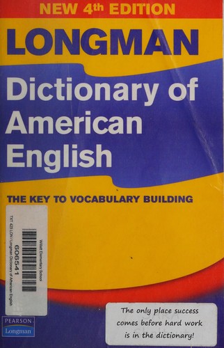 Longman Dictionary of American English, 4th Edition (paperback without CD-ROM) (4th Edition) cover