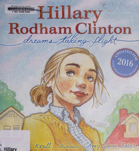 Hillary Rodham Clinton: Dreams Taking Flight cover