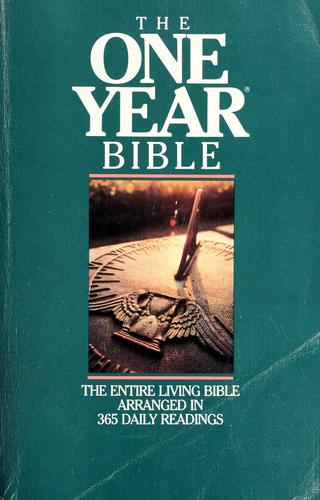 One Year Bible: The Living Bible cover