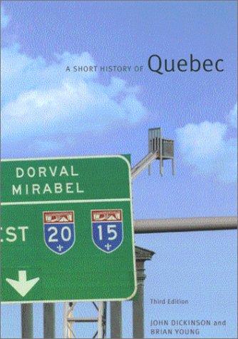A Short History of Quebec cover