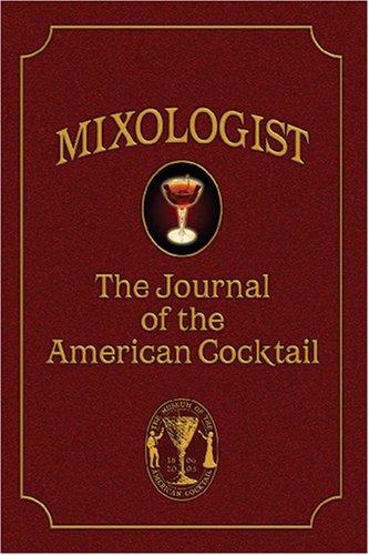 Mixologist: The Journal of the American Cocktail cover