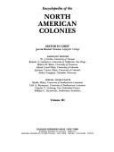 Encycl North American Colonies (Encyclopedia of the North American Colonies) cover