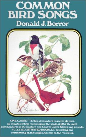 Common Bird Songs: Cassette and Book cover