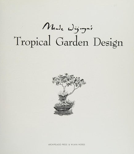 Tropical Garden Design cover