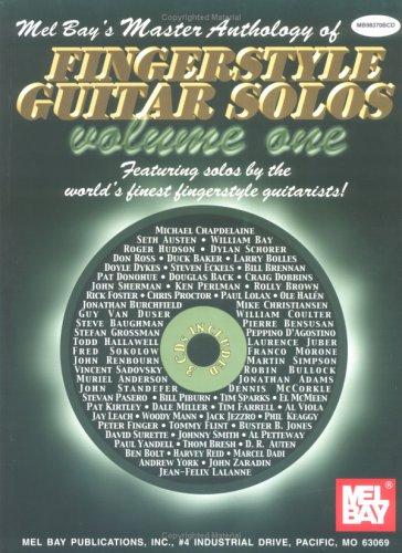 Master Anthology of Fingerstyle Guitar Solos: Featuring Solos by the World's Finest Fingerstyle Guitarists! Vol. 1 cover