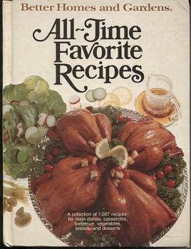 Better Homes and Gardens All-Time Favorite Recipes cover
