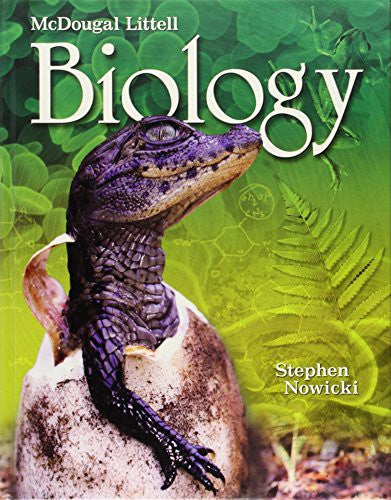 McDougal Littell Biology: Student Edition 2008 cover