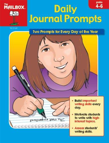 Daily Journal Prompts, Grades 4-6 cover