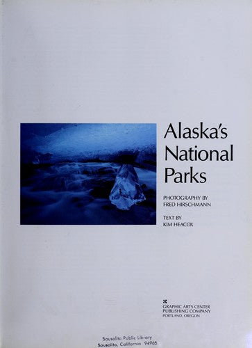 Alaska's National Parks cover