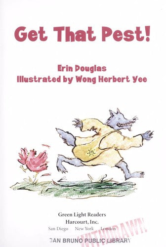 Get That Pest! (Green Light Readers Level 2) cover