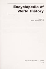 Oxford Encyclopedia of World History