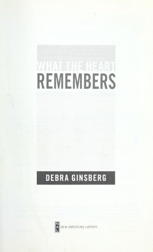 What the Heart Remembers cover