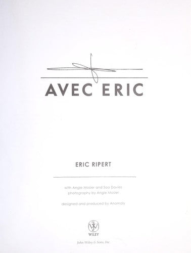Avec Eric cover