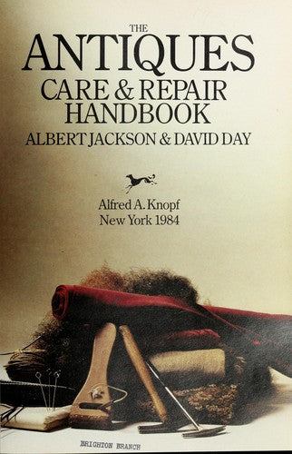 The Antiques Care & Repair Handbook cover