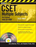 CliffsNotes CSET: Multiple Subjects with CD-ROM, 3rd Edition
