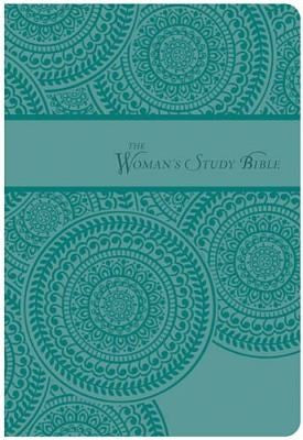 The Woman's Study Bible: King James Version, Peacock Blue, Leathersoft (Signature) cover