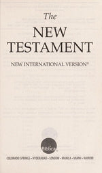 NIV, New Testament, Large Print, Paperback, Green