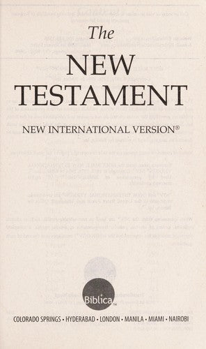 NIV, New Testament, Large Print, Paperback, Green