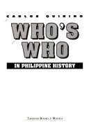 Who's who in Philippine history cover