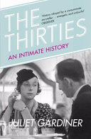 The Thirties: An Intimate History cover