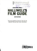 Title: HALLIWELL'S FILM GUIDE. cover