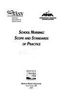 School Nursing: Scope And Standards of Practice (American Nurses Association) cover