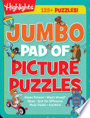 Jumbo Pad of Picture Puzzles (Highlights Jumbo Books & Pads) cover