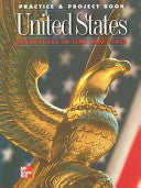 United States Practice & Project Book, Grade 5: Adventures in Time and Place (McGraw-Hill Social Studies) cover