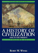 History of Civilization, A: 1648 to the Present (Vol. II) cover