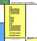 Home for dinner: 170 family-favorite weeknight recipes