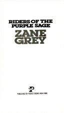 Riders Purpl Sage cover